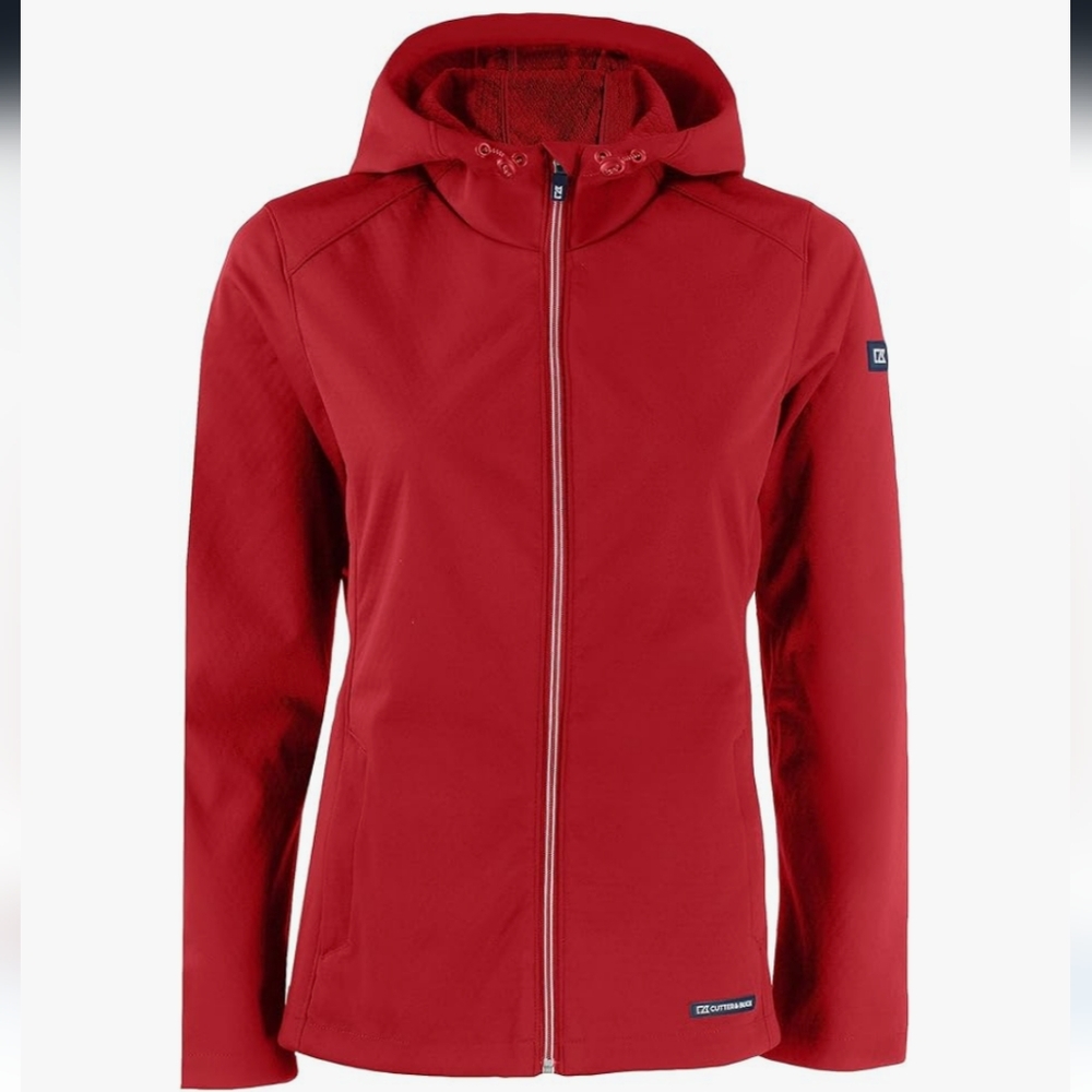 Cutter & Buck Red Jacket with Hood - Picture 15 of 15